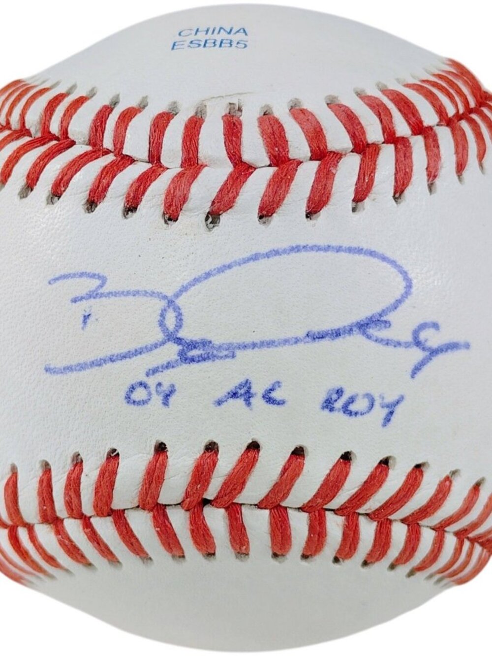Bobby Crosby Autographed Baseball Oakland Athletics 2004 AL ROY COA Auto